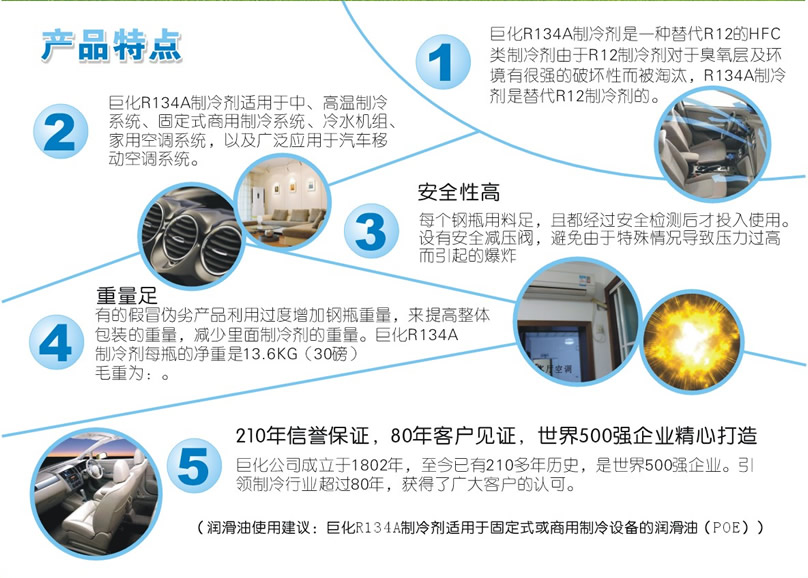 巨化R404A制冷剂